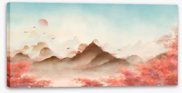 Japanese Art Stretched Canvas 370456222