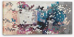 Mosaic Stretched Canvas 371603278