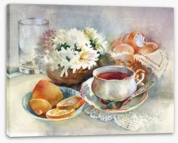 Afternoon tea Stretched Canvas 37286476