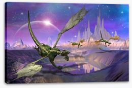 Dragons Stretched Canvas 37298286