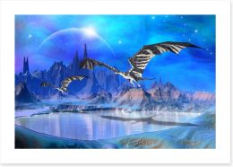 Dragons Art Print 37298380