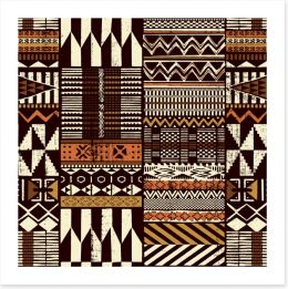 African Art Print 374105385