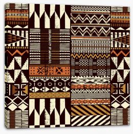 African Stretched Canvas 374105385