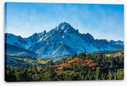 Mountains Stretched Canvas 378001891