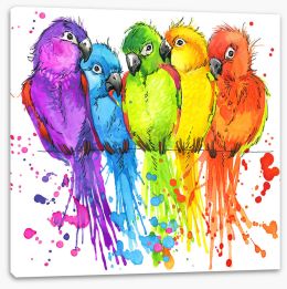 Birds Stretched Canvas 378090271