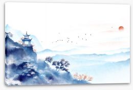 Japanese Art Stretched Canvas 378478532