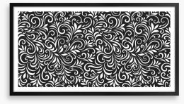 Black and White Framed Art Print 382240389