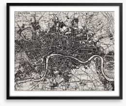 Old London town Framed Art Print 38404835