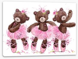 Teddy Bears Stretched Canvas 384859565