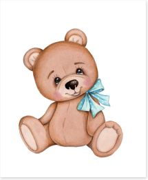 Teddy Bears Art Print 384935289