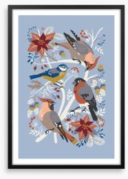 Birds Framed Art Print 386480583