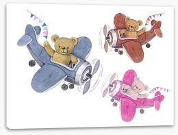 Teddy Bears Stretched Canvas 386813263