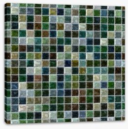 Mosaic Stretched Canvas 387782083