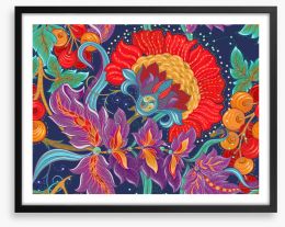 Batik by night 1 Framed Art Print 388765611