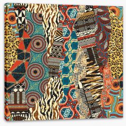 African Stretched Canvas 390141070