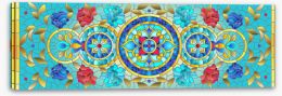 Stained Glass Stretched Canvas 390558036