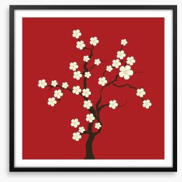 Cherry blossom Framed Art Print 39080307