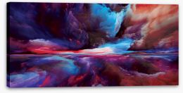 Abstract Stretched Canvas 390930078
