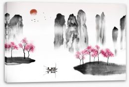 Chinese Art Stretched Canvas 391150145