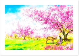 Spring Art Print 391786094