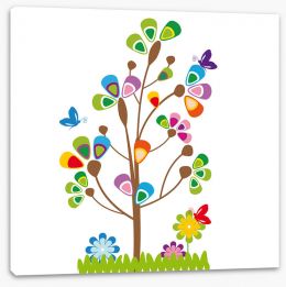 Fun Gardens Stretched Canvas 39424170