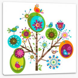 Whimsy tree Stretched Canvas 39427975