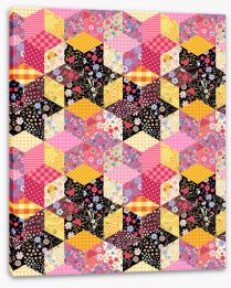 Patchwork Stretched Canvas 399033928