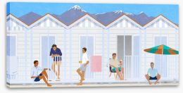 Beach House Stretched Canvas 399283408