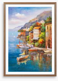 Riviera delight Framed Art Print 399985515