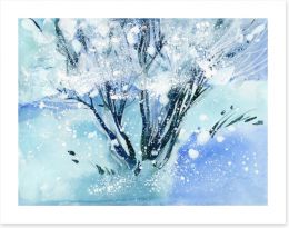Winter Art Print 400425215