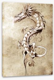 Dragons Stretched Canvas 40155658