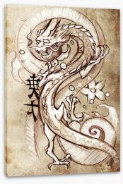 Dragons Stretched Canvas 40156098