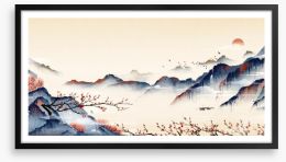 Chinese Art Framed Art Print 402951104