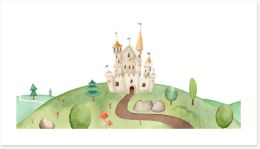 Fairy Castles Art Print 403700675