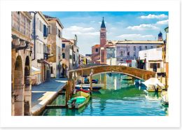 Venice Art Print 404614540