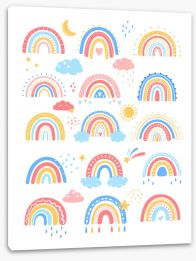 Rainbows Stretched Canvas 404933949