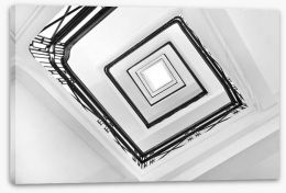 Deco stairwell Stretched Canvas 40552033