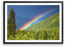 Rainbows Framed Art Print 40783077