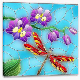 Stained Glass Stretched Canvas 408612999