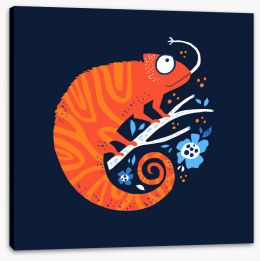 Happy Critters Stretched Canvas 408910392