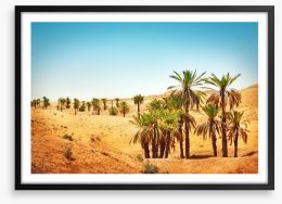Desert Framed Art Print 40908128