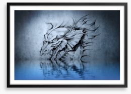 Dragons Framed Art Print 40973359