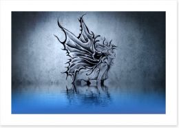 Dragons Art Print 40974072