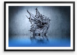 Dragons Framed Art Print 40974072
