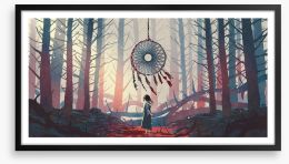 The forest of dreams Framed Art Print 410074045