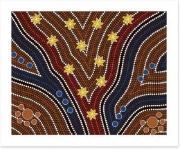 Aboriginal Art Art Print 41060783