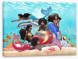 Under The Sea Stretched Canvas 410665534