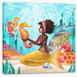 Under The Sea Stretched Canvas 410666489