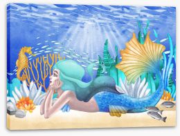 Under The Sea Stretched Canvas 410667168