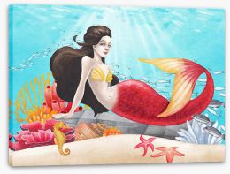 Under The Sea Stretched Canvas 410668447